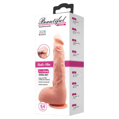 DILDO REALISTICO JASON NATURAL 24 CM