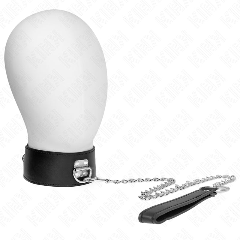 KINK COLAR COM CINTO 65 CM COM ALaA LARGA PRETA AJUSTaVEL 335 41 CM X 5 CM