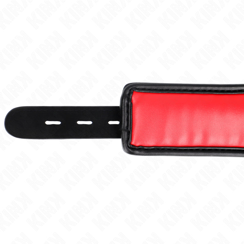 KINK COLAR COM ESPONJA ALaA DE IMITAaaO DE COURO MODELO 3 AJUSTaVEL 37 54 CM X 3 CM