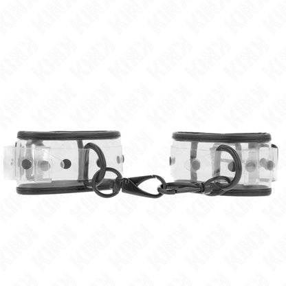 KINK PUNHOS DE PULSO TRANSPARENTES AJUSTaVEIS 18 30 CM X 55 CM