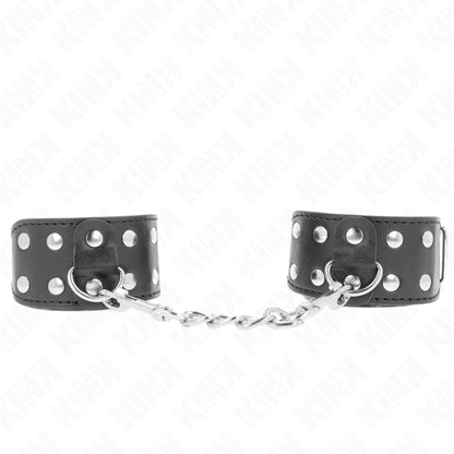 KINK PULSEIRAS COM LINHA DUPLA DE PREGOS AJUSTaVEIS PRETOS