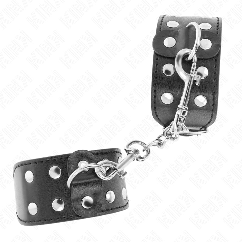 KINK PULSEIRAS COM LINHA DUPLA DE PREGOS AJUSTaVEIS PRETOS