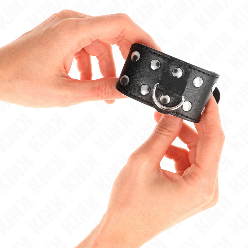 KINK PULSEIRAS COM LINHA DUPLA DE PREGOS AJUSTaVEIS PRETOS