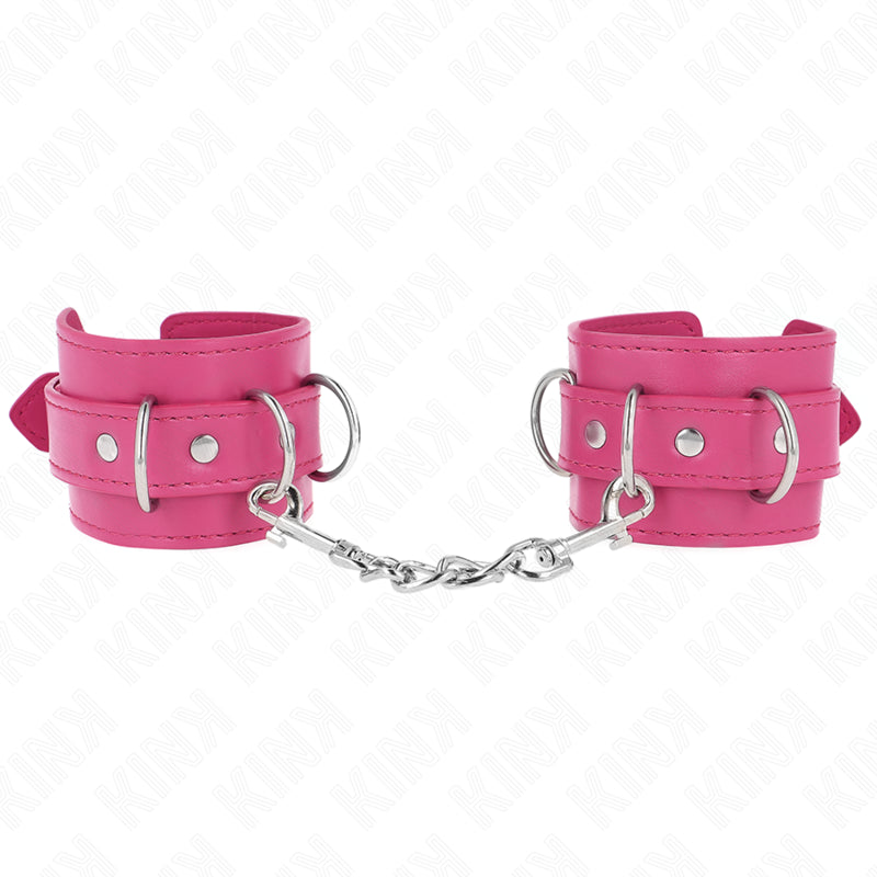 KINK 3 RETENaaES DE PULSO D RING AJUSTaVEIS ROSA 175 25 CM X 6 CM