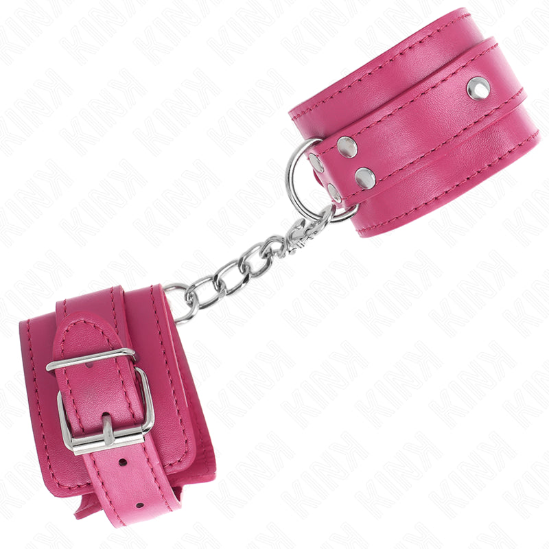 KINK 3 RETENaaES DE PULSO D RING AJUSTaVEIS ROSA 175 25 CM X 6 CM