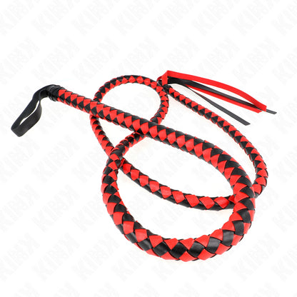 KINK CHICOTE DE SERPENTE LONGO VERMELHO 210 CM