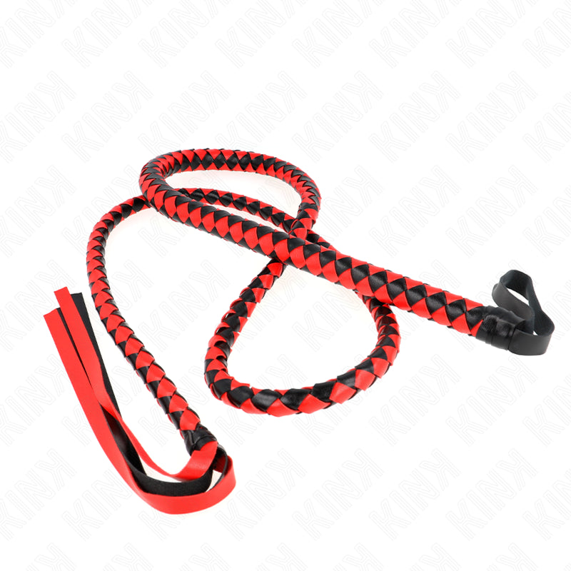 KINK CHICOTE DE SERPENTE LONGO VERMELHO 210 CM