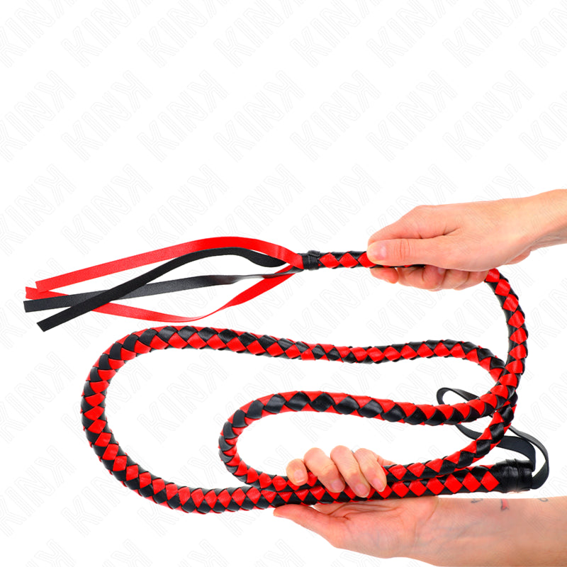 KINK CHICOTE DE SERPENTE LONGO VERMELHO 210 CM