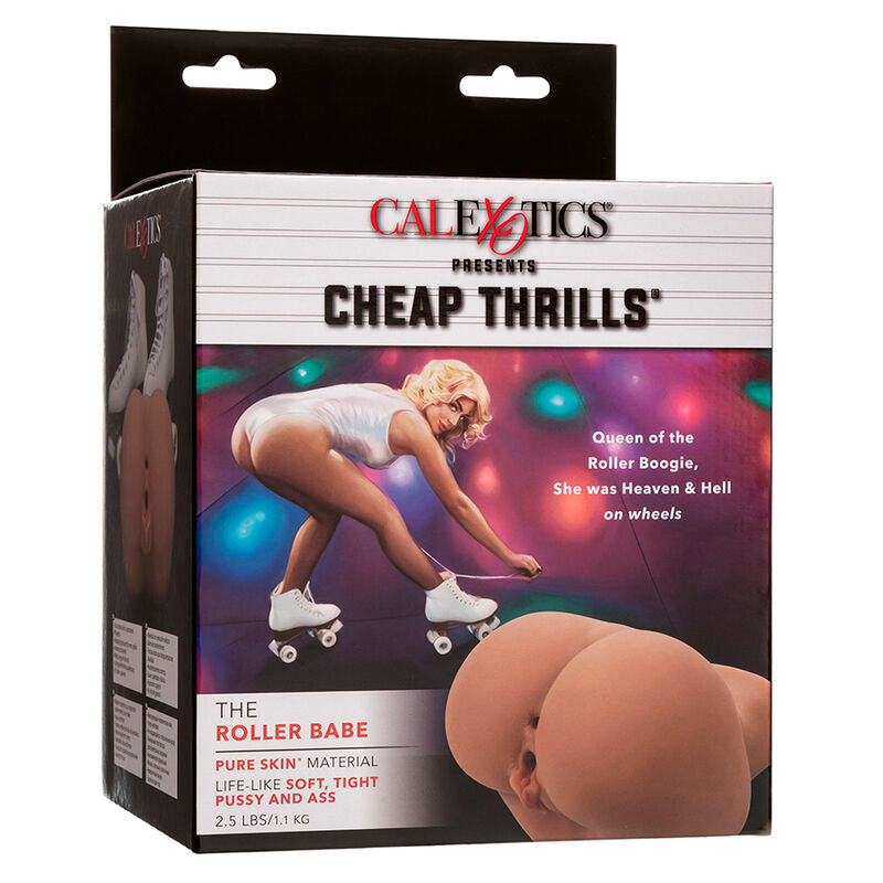 CALEXOTICS THE ROLLER BABE DUPLO MASTURBADOR REALaSTICO CARNE