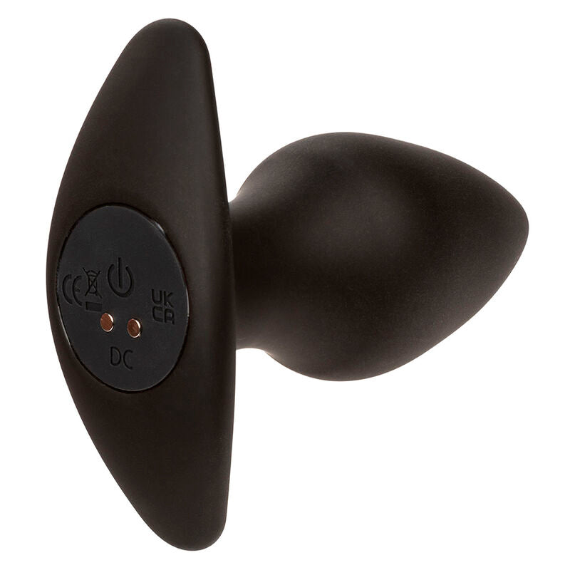 CALEXOTICS ROCK BOTTOM PLUG ANAL PERFEITO 10 VIBRAaaES SILICONE PRETO