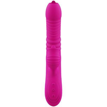 ARMONY FANNY MULTIFUNaaO VIBRADOR DE LaNGUA DUPLA FaCSIA EFEITO CALOR