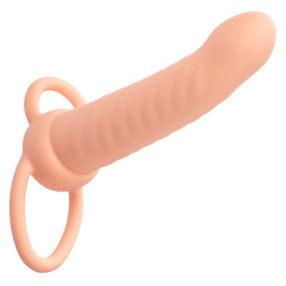 CALEXOTICS MAXX RIBBED DUAL PENETRATOR 10 VIBRAaaES CARNE