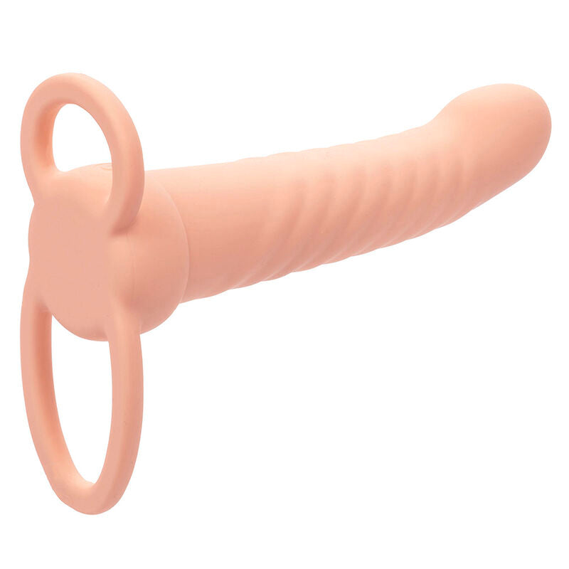 CALEXOTICS MAXX RIBBED DUAL PENETRATOR 10 VIBRAaaES CARNE