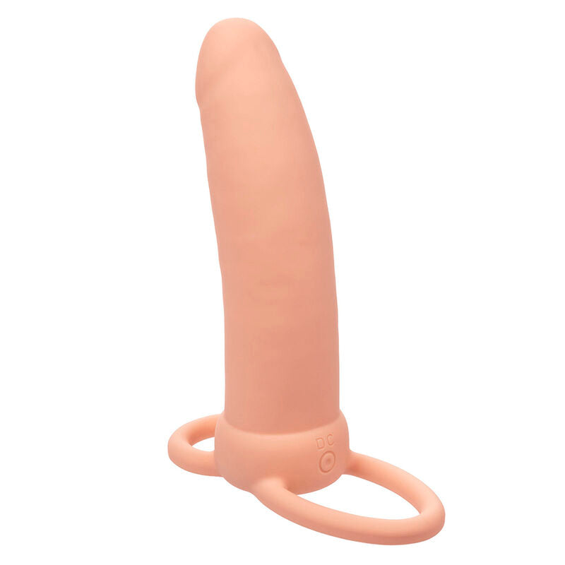 CALEXOTICS MAXX THICK DUAL PENETRATOR 10 VIBRAaaES CARNE