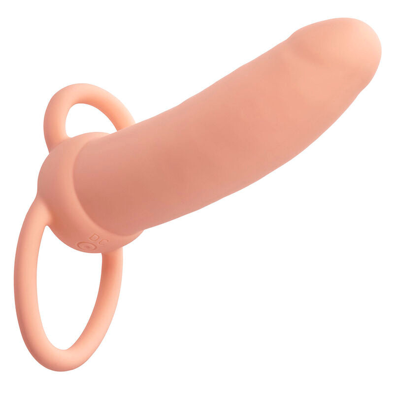 CALEXOTICS MAXX THICK DUAL PENETRATOR 10 VIBRAaaES CARNE