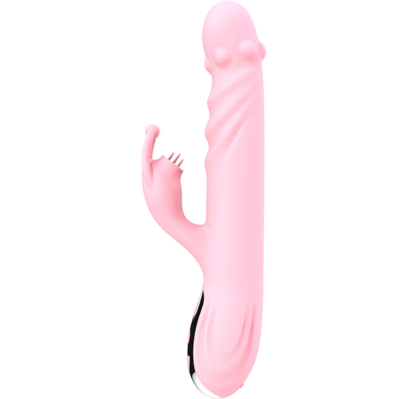 ARMONY VIBRADOR TOTALMENTE LaNGUA COM EFEITO DE CALOR ESTIMULANTE ROSA