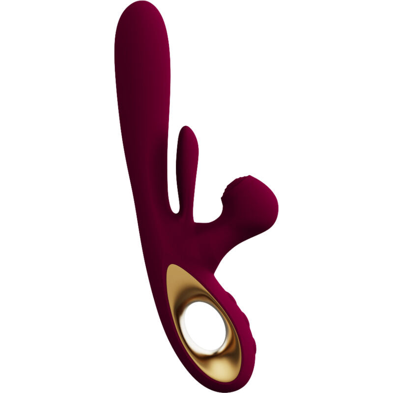 ARMONY VIBRADOR DE IMPACTO SWING E ESTIMULADOR DUPLO MODELO 1 BORDEAUX