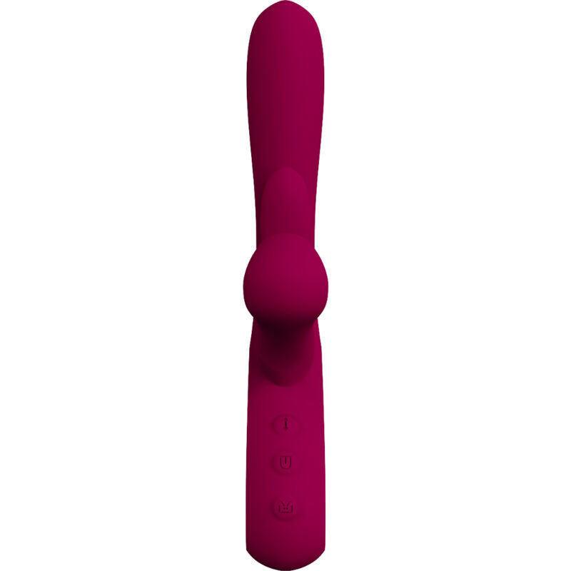 ARMONY VIBRADOR DE IMPACTO SWING E ESTIMULADOR DUPLO MODELO 1 BORDEAUX