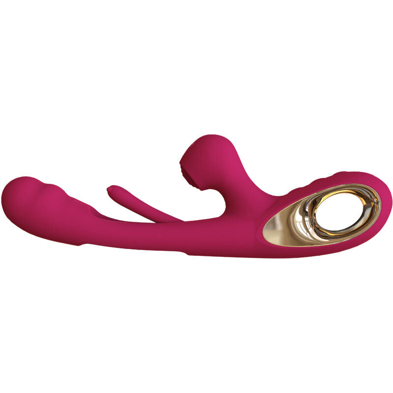 ARMONY VIBRADOR DE IMPACTO SWING E ESTIMULADOR DUPLO MODELO 2 BORDEAUX