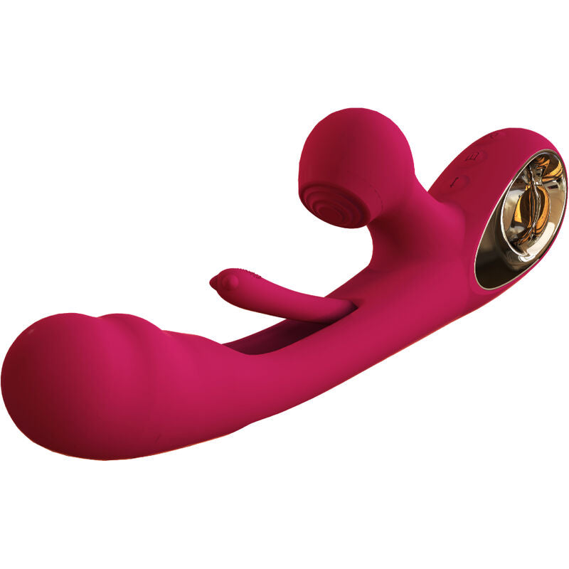 ARMONY VIBRADOR DE IMPACTO SWING E ESTIMULADOR DUPLO MODELO 2 BORDEAUX