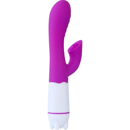 ARMONY VIBRADOR E ESTIMULADOR HAPPY COM LaNGUA RECARREGaVEL VIOLETA