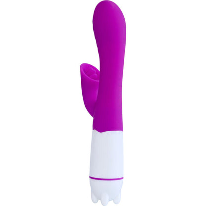 ARMONY VIBRADOR E ESTIMULADOR HAPPY COM LaNGUA RECARREGaVEL VIOLETA