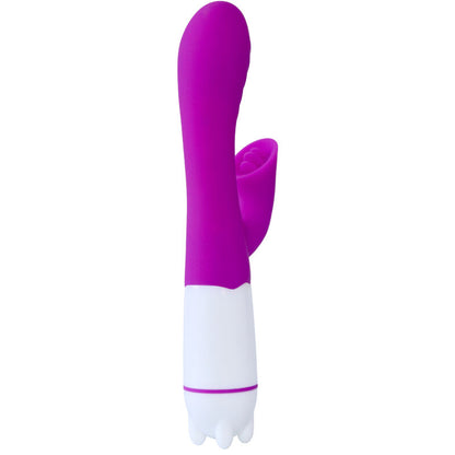 ARMONY VIBRADOR E ESTIMULADOR HAPPY COM LaNGUA RECARREGaVEL VIOLETA