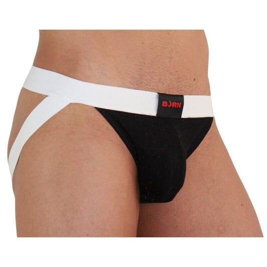 BURN 004 JOCK BRILLANTE NEGRO BLANCO S