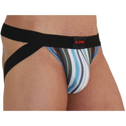 BURN 009 JOCK MULTICOLOR NEGRO S