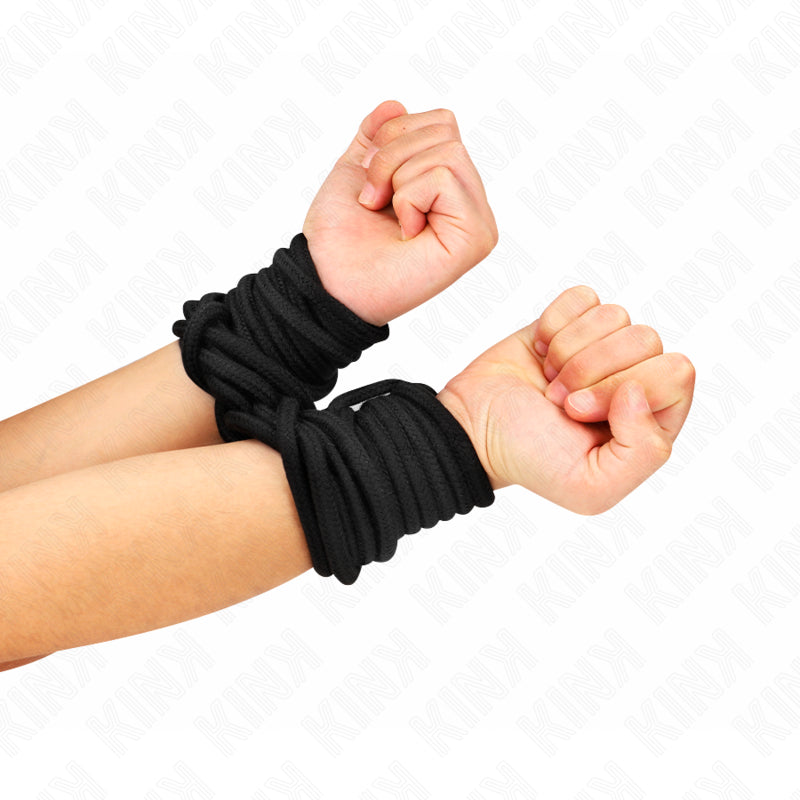 KINK CORDA DE ALGODaO 20 METROS PRETA