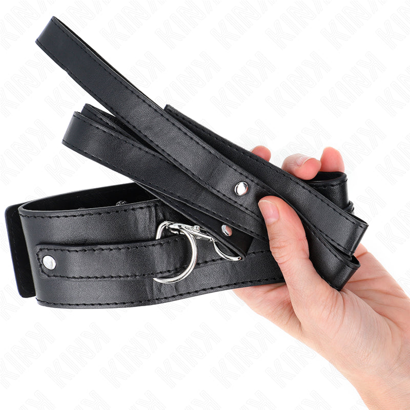 KINK COLAR COM CINTO 116 CM MODELO 1 AJUSTaVEL 36 43 CM X 5 CM