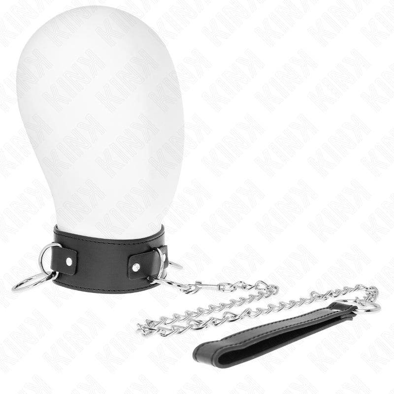 KINK COLAR COM TRELA 65 CM 3 ANaIS MODELO 2 AJUSTaVEL 36 43 CM X 5 CM