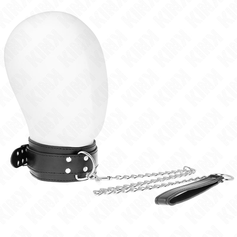 KINK COLAR COM ALaA 65 CM FIVELAS PRATA AJUSTaVEIS 33 46 CM X 55 CM