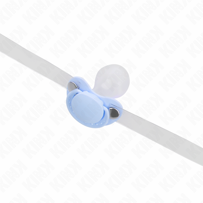 KINK MORDAaA EM FORMA DE CHUPETA AZUL CLARO 55 x 4 CM AJUSTaVEL 43 60 CM