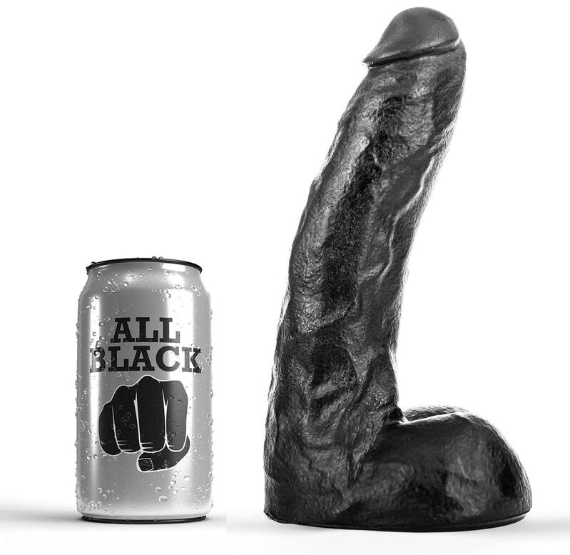 ALL BLACK DONG 22CM