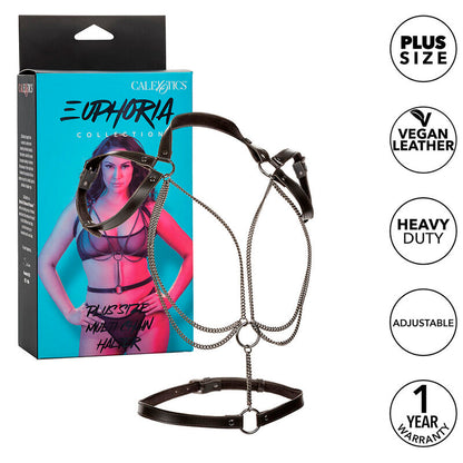 CALEXOTICS EUPHORIA MULTICAIN HALTER HARNESS PREMIUM TAMANHO PLUS