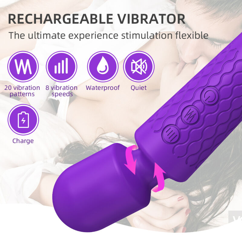 ARMONY MASSAGER E VIBRADOR VIOLETA