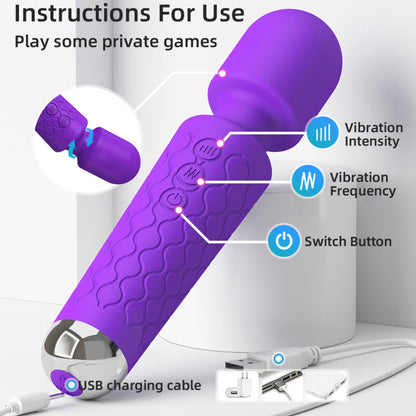 ARMONY MASSAGER E VIBRADOR VIOLETA