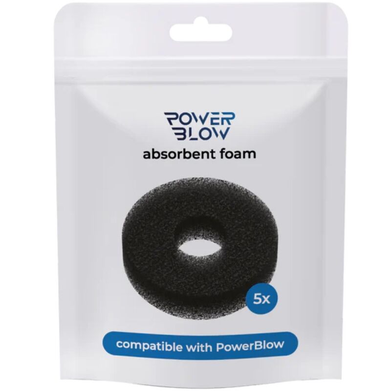 KIIROO ESPUMA ABSORVENTE POWER BLOW PACOTE COM 5