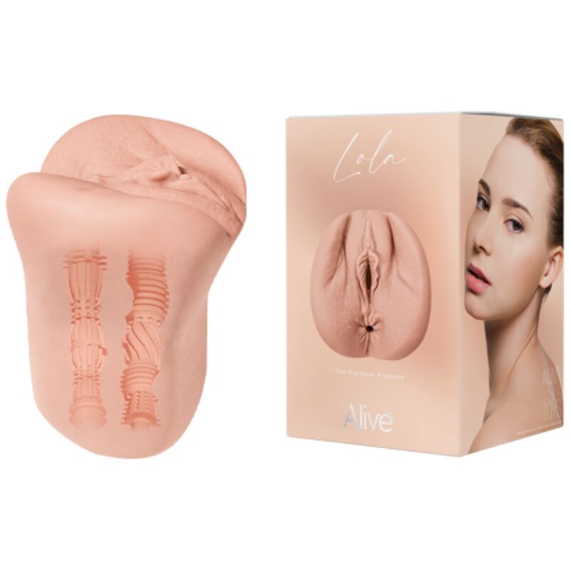 ALIVE FLEX MASTURBADOR MASCULINO VAGINAL TAMANHO M