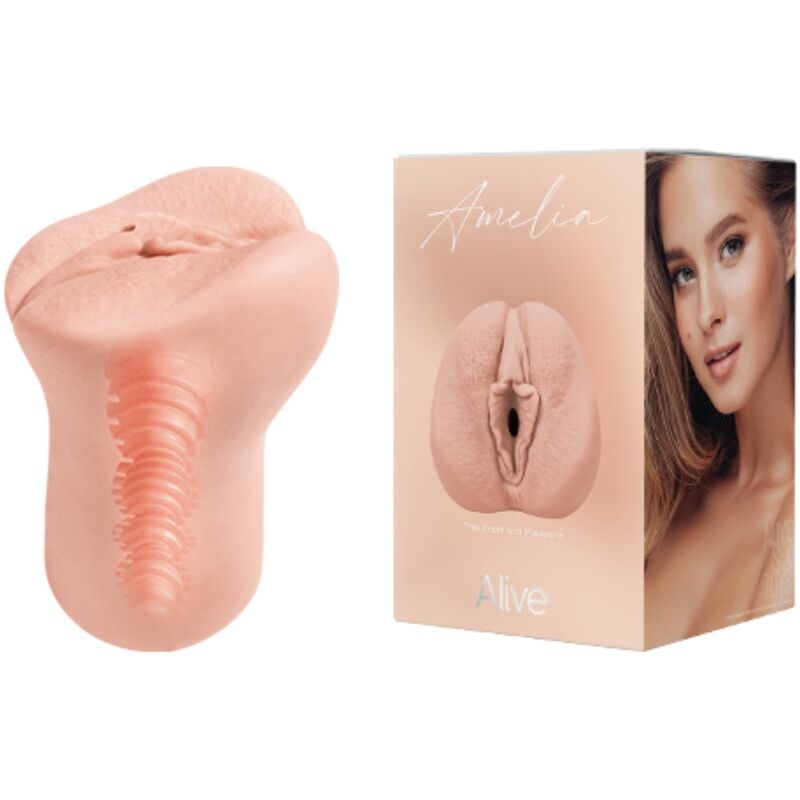 ALIVE FLEX MASTURBADOR MASCULINO VAGINAL TAMANHO M