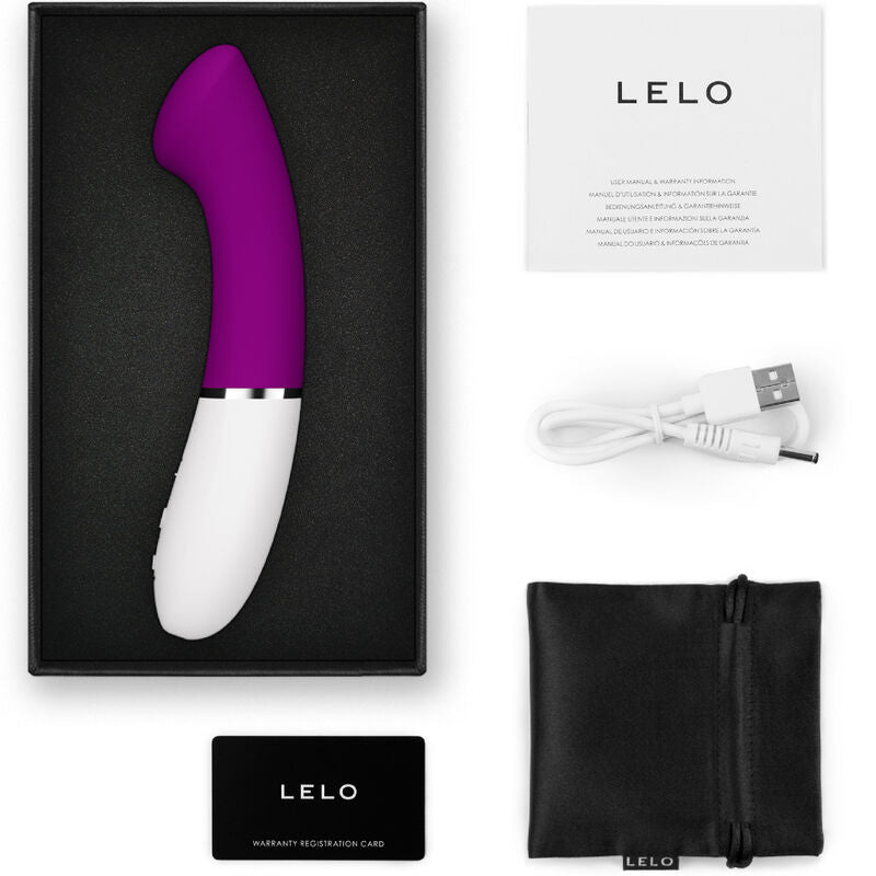 LELO GIGIa 3 VIBRADOR G SPOT ROSA