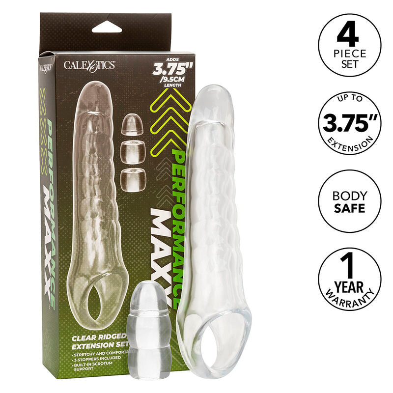 CALEXOTICS MAXX PENIS EXTENDER AJUSTaVEL TRANSPARENTE