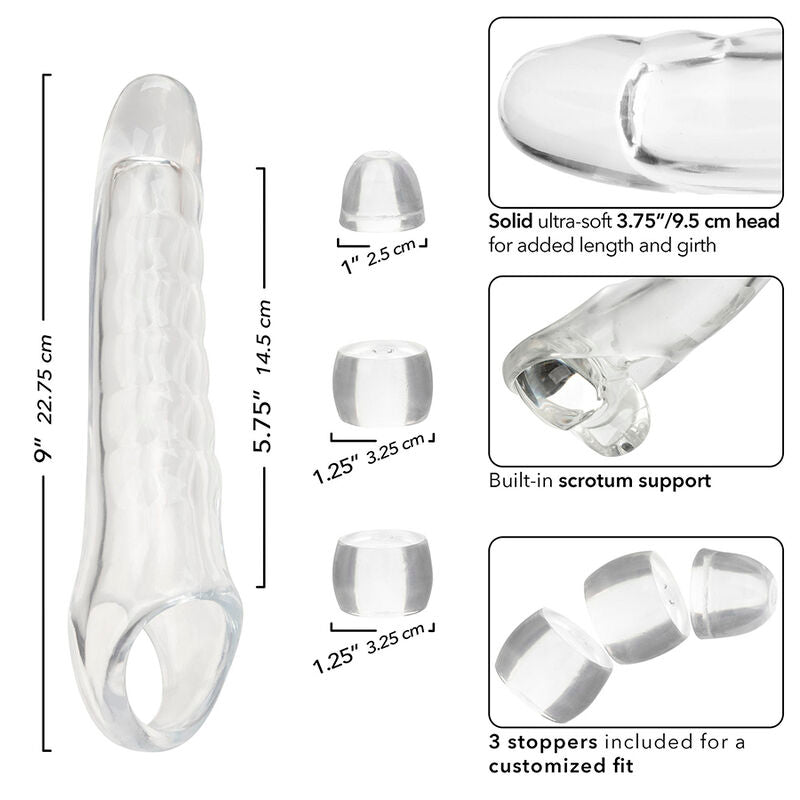 CALEXOTICS MAXX PENIS EXTENDER AJUSTaVEL TRANSPARENTE