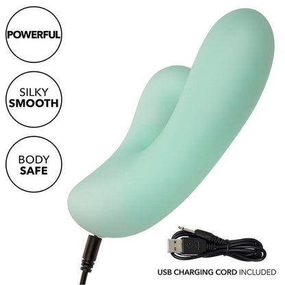 CALEXOTICS PACIFICA FIJI VIBRADOR E ESTIMULADOR PONTO G 10 VIBRAaaES AQUA