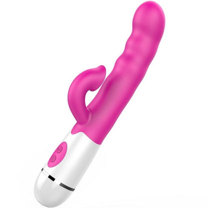 ARMONY AMIR VIBRADOR MULTIFUNaaO COM LaNGUA ESTIMULANTE 16 VELOCIDADES ROSA