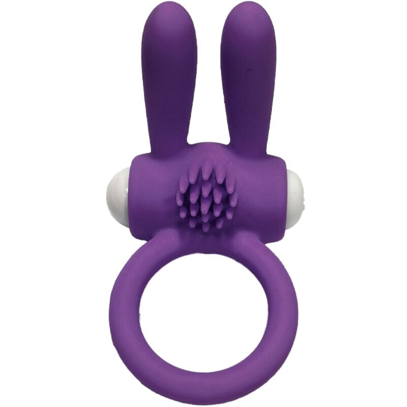 ARMONY MR BUNNY ANEL VIBRADOR SILICONE ROXO