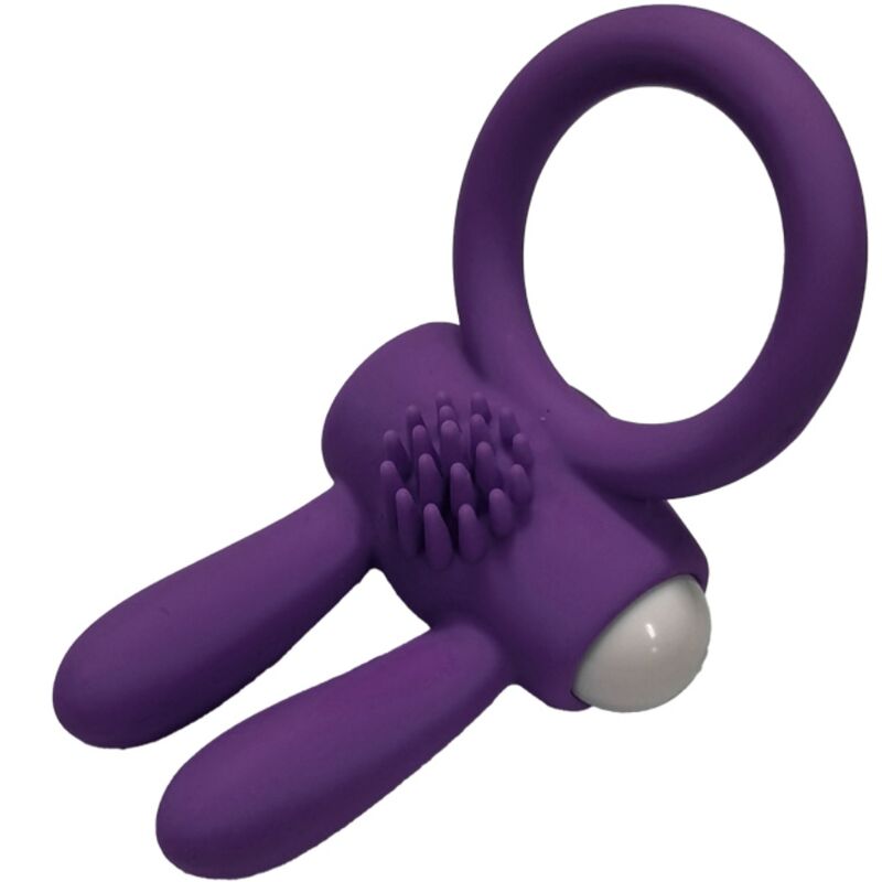 ARMONY MR BUNNY ANEL VIBRADOR SILICONE ROXO