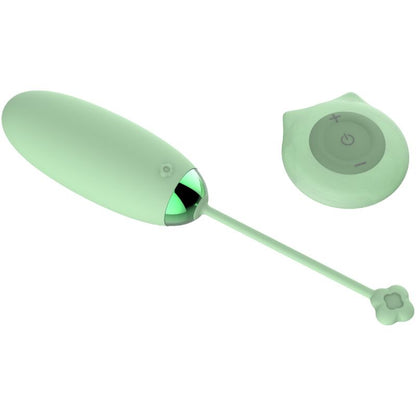 ARMONY KITTY FUN EGG VIBRADOR CONTROLE REMOTO 10 VIBRAaaES VERDE