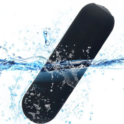 ARMONY SPLASH JOIE VIBRADOR BULLET SILICONE CONTROLE REMOTO 10 VIBRAaaES 75 X 19 CM PRETO